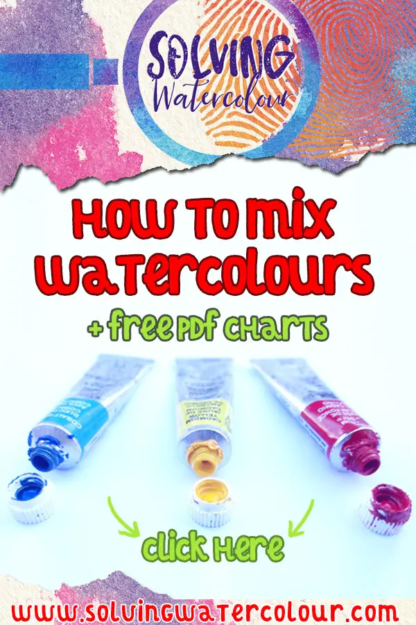 How to mix watercolours. Watercolour Mixing Techniques. Colour theory, how to mix grays and browns. watercolour painting technique #watercolor #watercolorarts #watercoloring #howtopaint