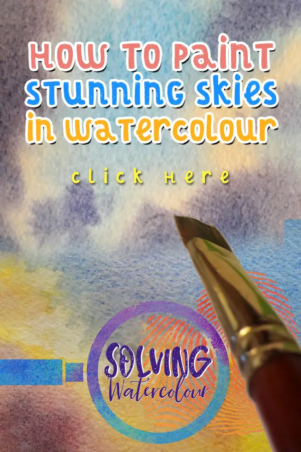 how to paint stunning-skies in watercolour