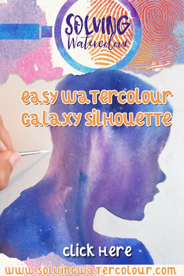 watercolour galaxy painting