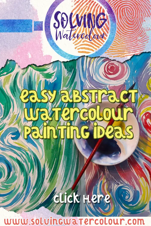 Easy Abstract Watercolour Painting Ideas