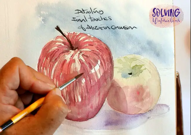 How to control edges in watercolor painting