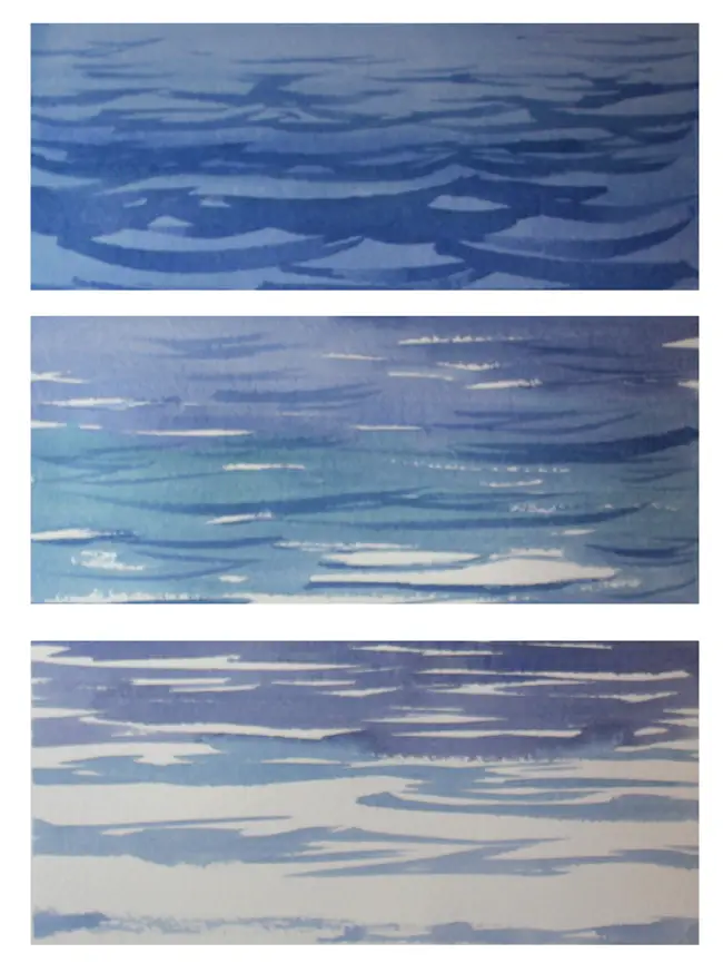 How to Paint Water in Watercolours