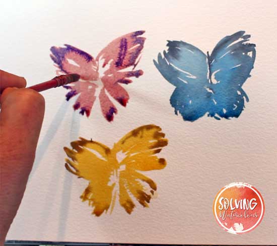 Simple Watercolor Butterfly Painting Tutorial 6