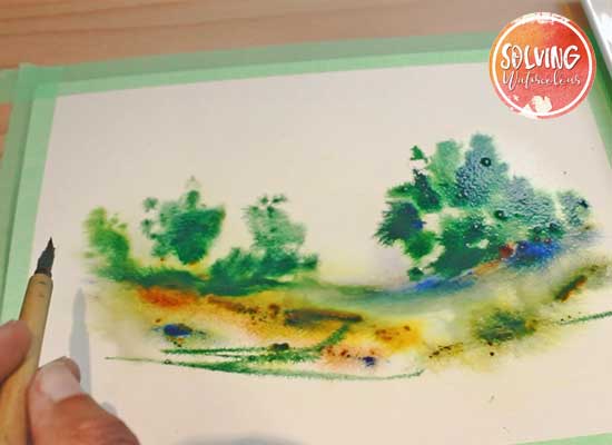 Easy impressionist watercolor