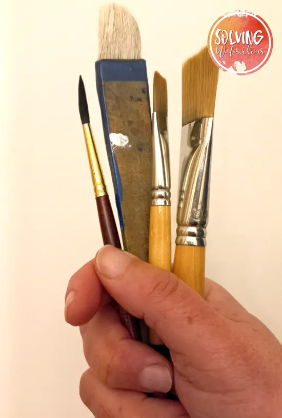 Caring For Your Watercolor Brushes & Paints