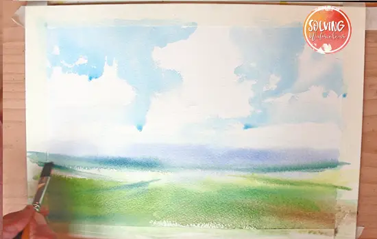 Watercolor Landscape Perspective Step by Step 004