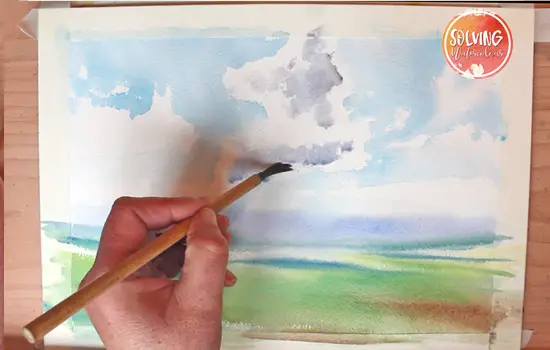 Watercolor Landscape Perspective Step by Step 005