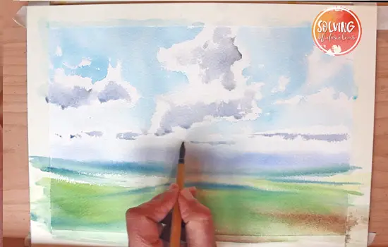 Watercolor Landscape Perspective Step by Step 006